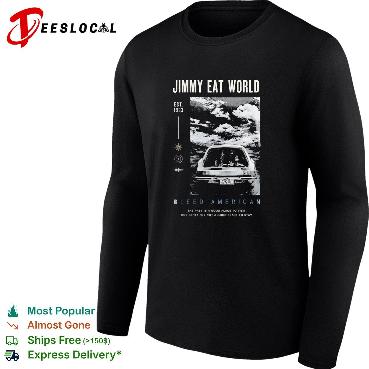 Jimmy Eat World Bleed American The Past Is a Good Place to Visit shirt