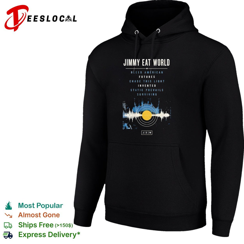 Jimmy Eat World Discography Band Logo Bleed American shirt