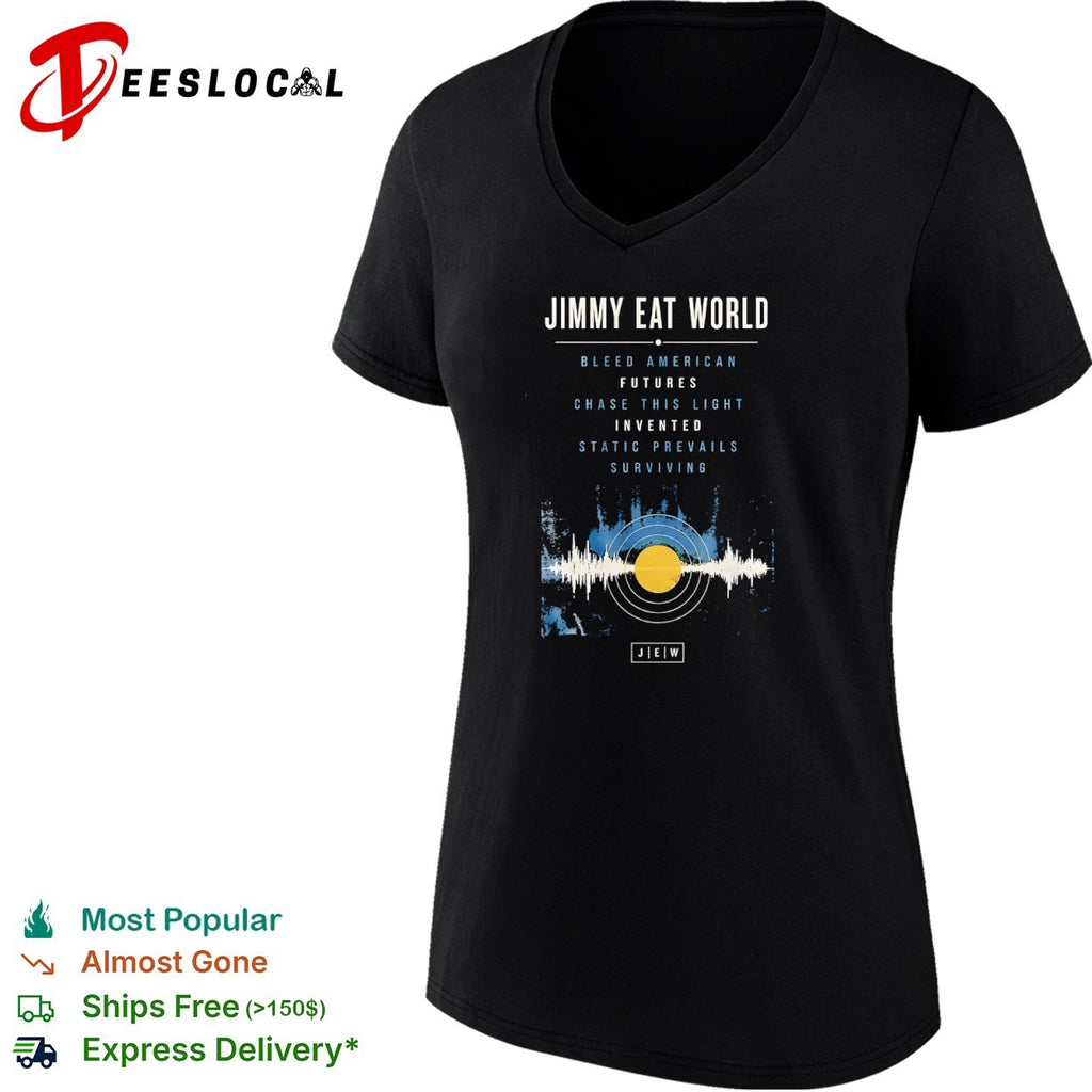 Jimmy Eat World Discography Band Logo Bleed American shirt