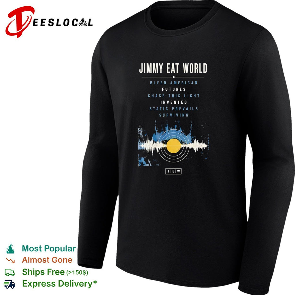 Jimmy Eat World Discography Band Logo Bleed American shirt