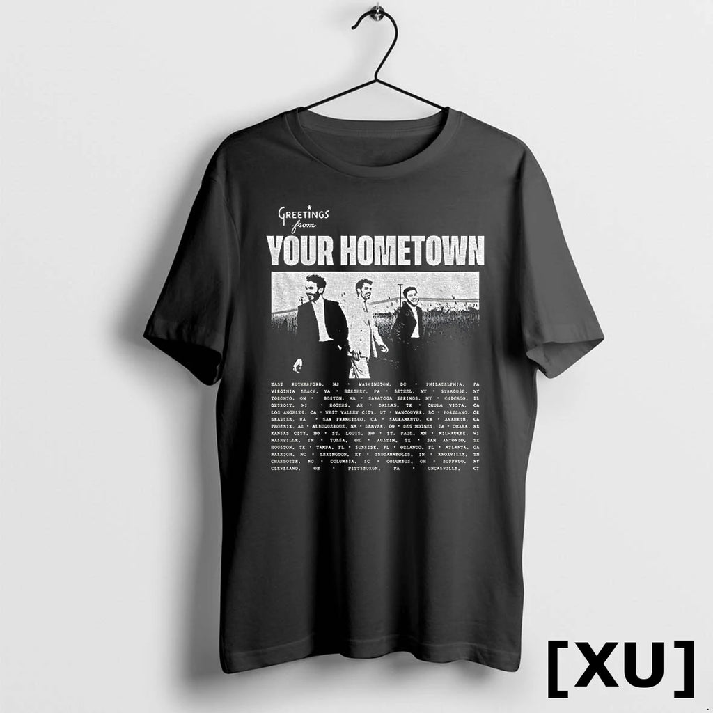 Jonas Brothers Band Greetings From Your Hometown Tour Vintage Tshirts Sweater