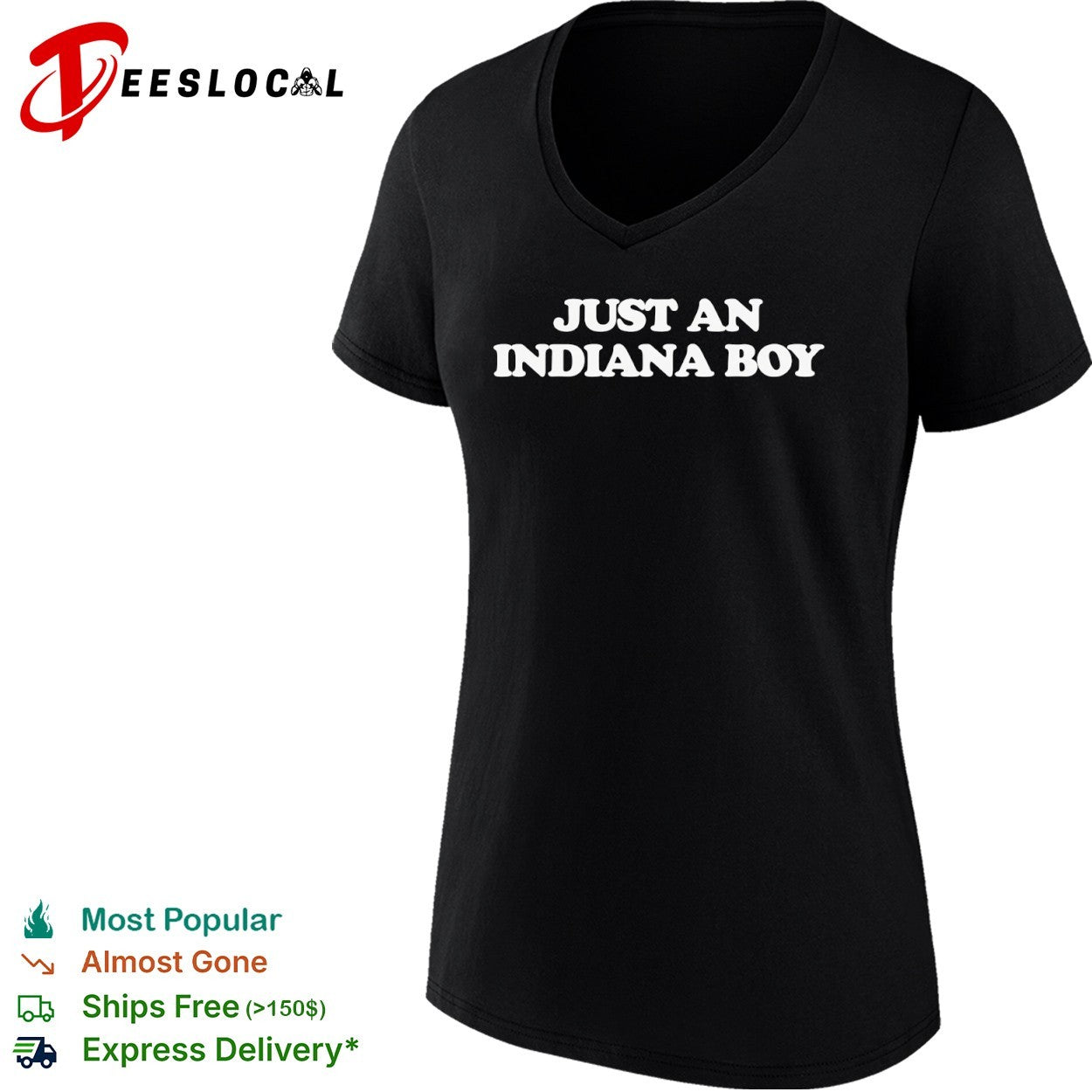 Just an Indiana Boy Hoosier Midwest Home State shirt
