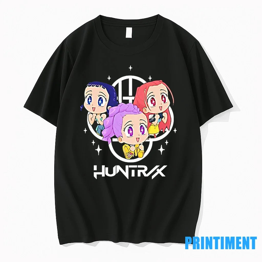 Kpop Demon Hunters Cartoon Tshirts Sweater Unisex , , , Long Sleeve Tee