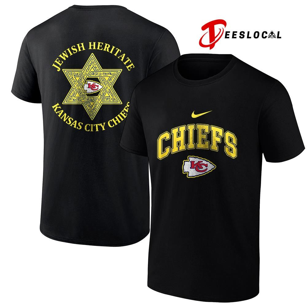 Kansas City Chiefs Jewish heritage logo shirt