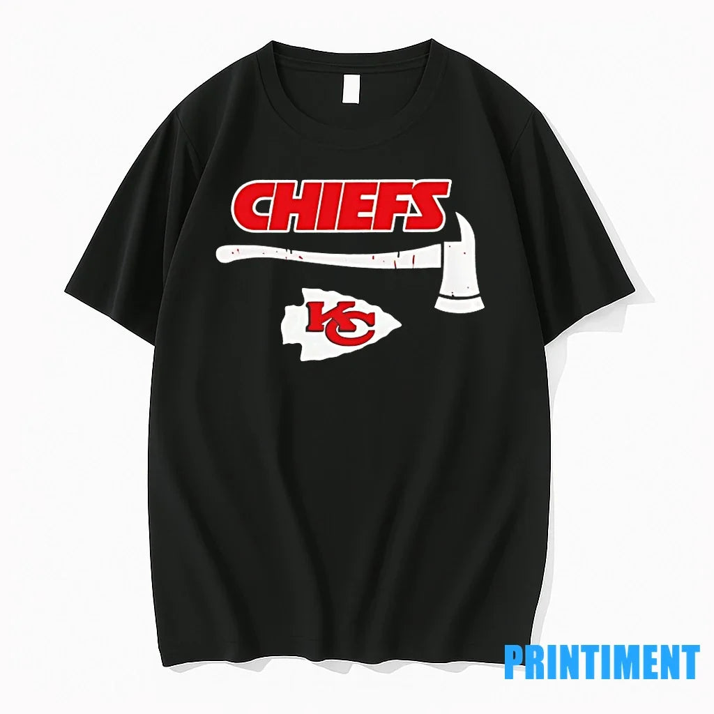 Kansas City Chiefs Axe Logo Tshirts Sweater Unisex , , , Long Sleeve Tee