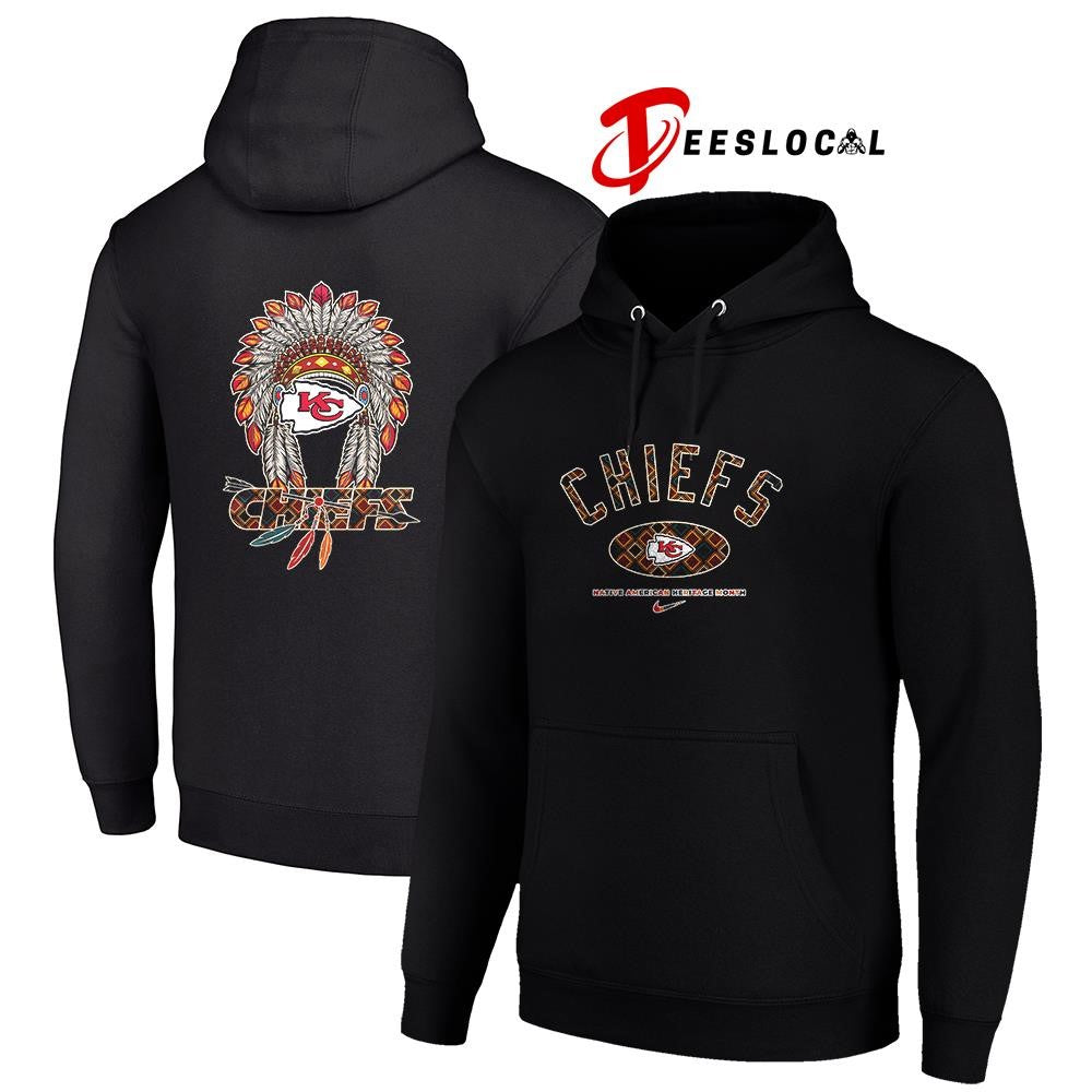 Kansas City Chiefs x Native American heritage month logo shirt