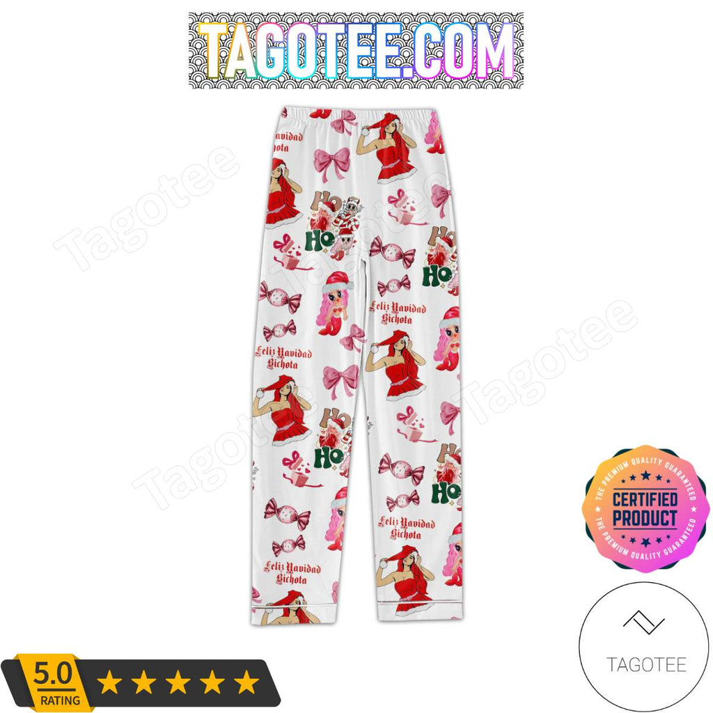 Karol G Christmas Pajamas Set PJ Shirt, Pant