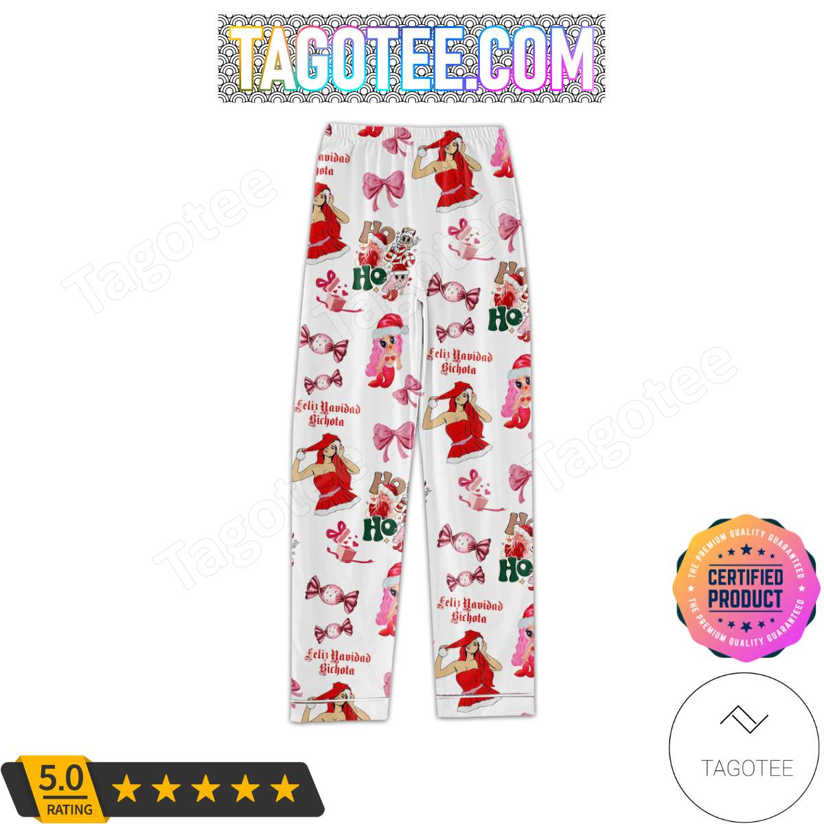 Karol G Christmas Pajamas Set PJ Shirt, Pant