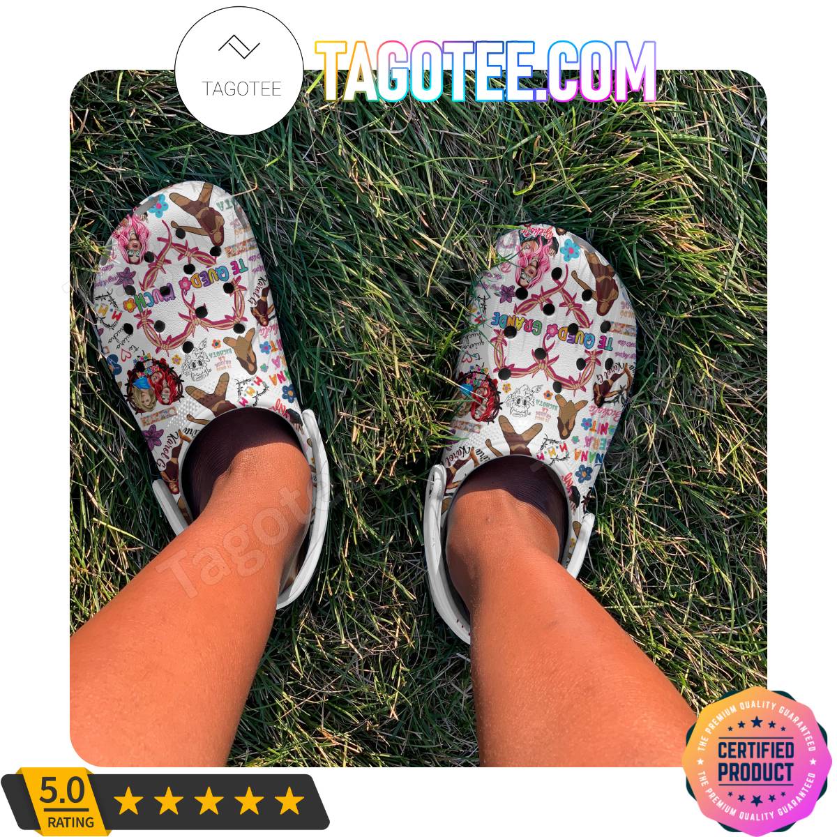 Karol G Te Quedo Grande Mas Buena Crocs Clogs