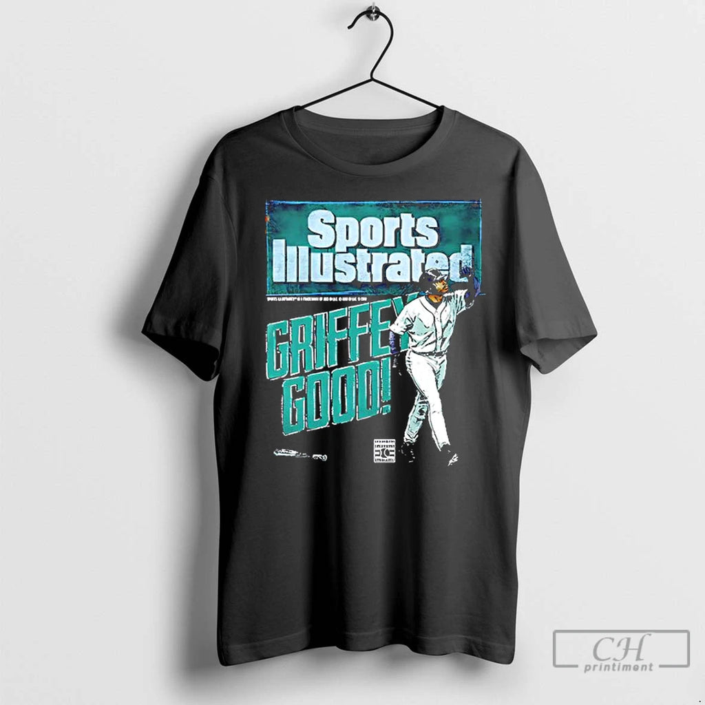Ken Griffey Jr Sports Illustrated And Seattle Griffey Good T Shirts