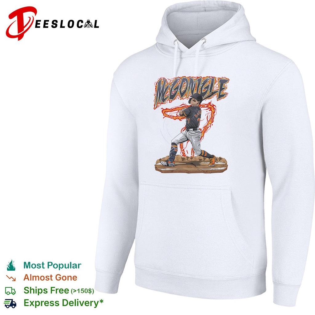 Kevin McGonigle 7 Detroit Tigers Baseball Player shirt