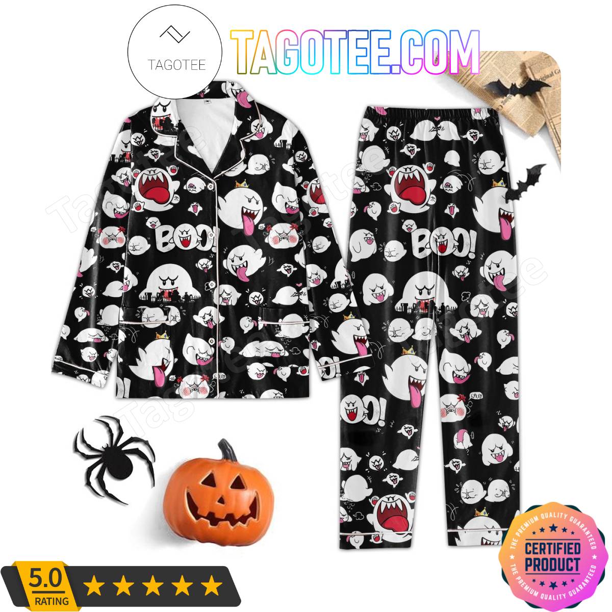 King Boo Pajama Sets Sleepwear
