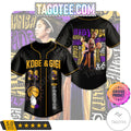 Kobe And Gigi Lakers Forever Baseball Jersey