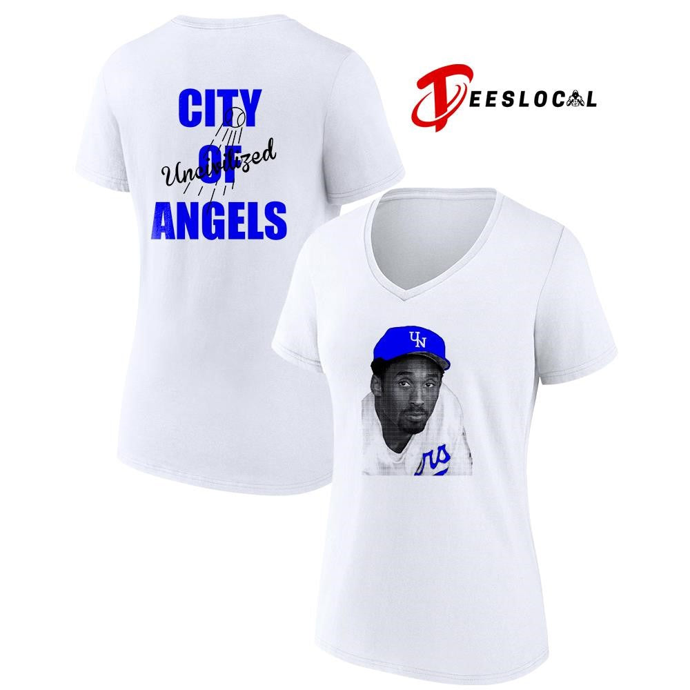 Kobe Bryant city of angels portrait shirt