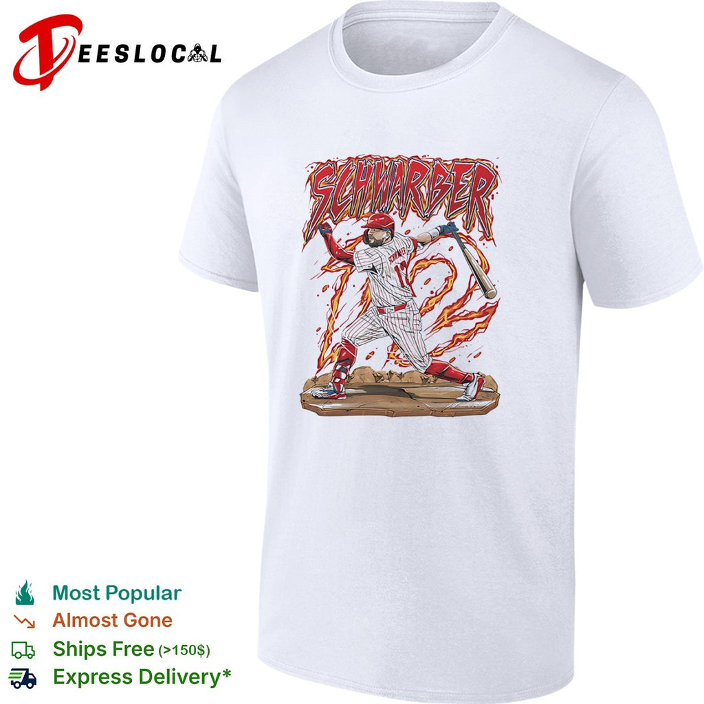 Kyle Schwarber Philadelphia Phillies 12 Baseball Player shirt