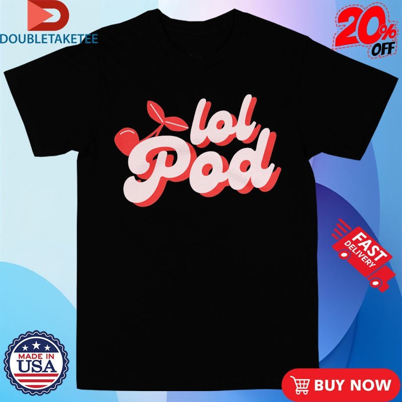 Official LOL Podcast Cherry Logo Shirts Unisex , , , Long Sleeve Tee