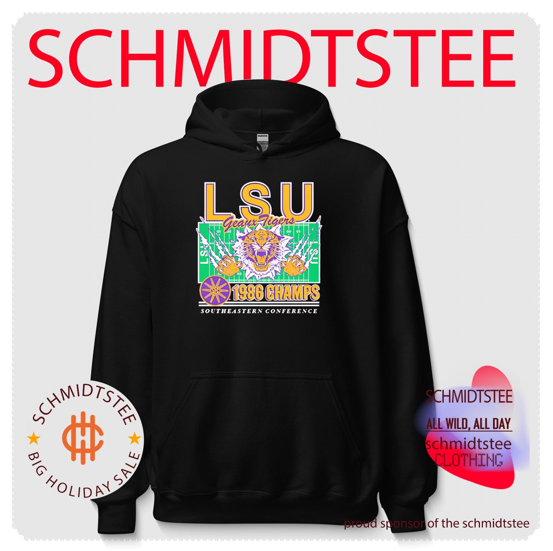 LSU Football 1986 SEC Champions Stadium Vintage shirt