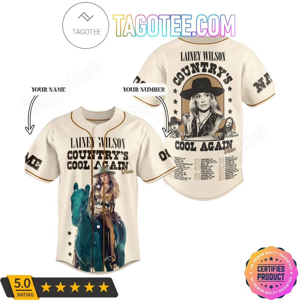 Lainey Wilson Country’s Cool Again Tour Jerseys
