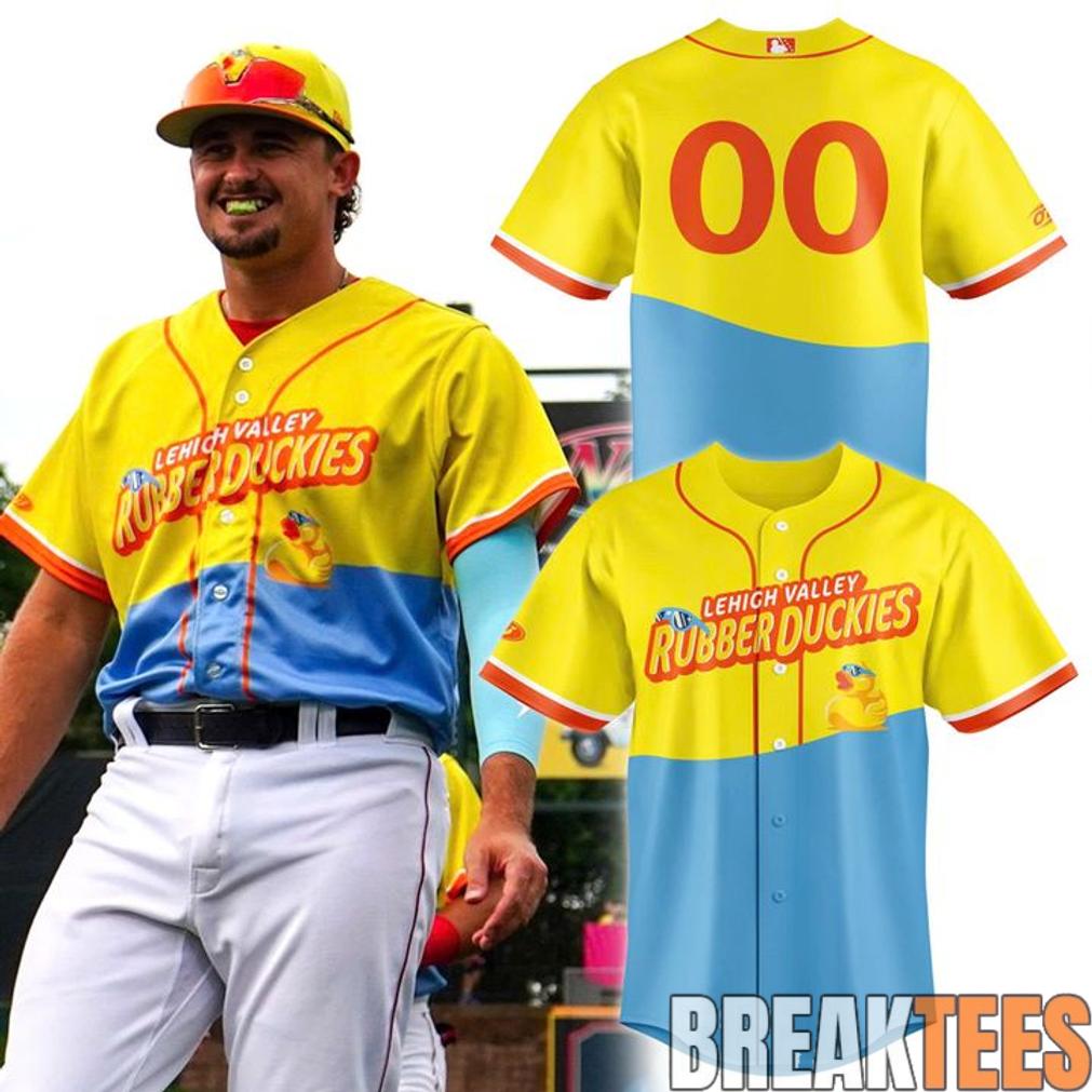 Lehigh Valley IronPigs Rubber Duckies Baseball Jersey 2026