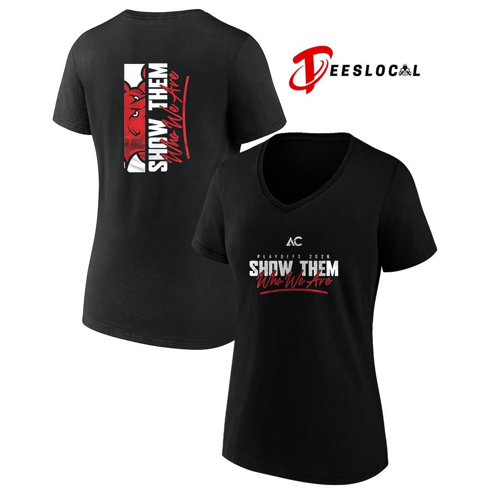 Leones de Ponce x Todos De Blanco show them who we are mascot circle shirt