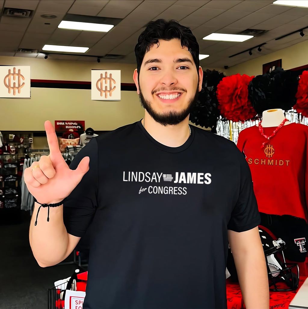 Lindsay James For Congress Logo shirt