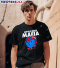 Little Miss Mafia Football Player T-Shirt