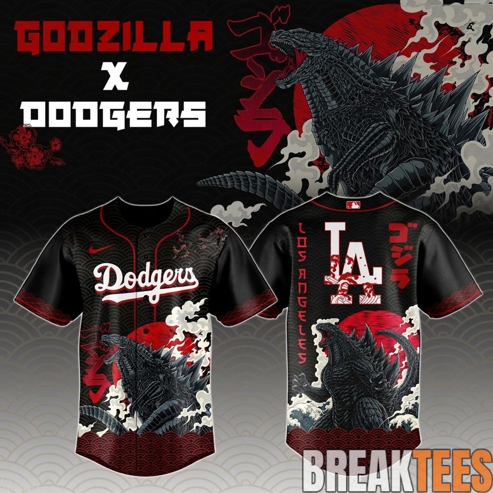 Los Angeles Dodgers x King of the Monsters Limited Edition Baseball Jersey