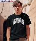 Los Angeles Forever Graphic Crewneck shirt