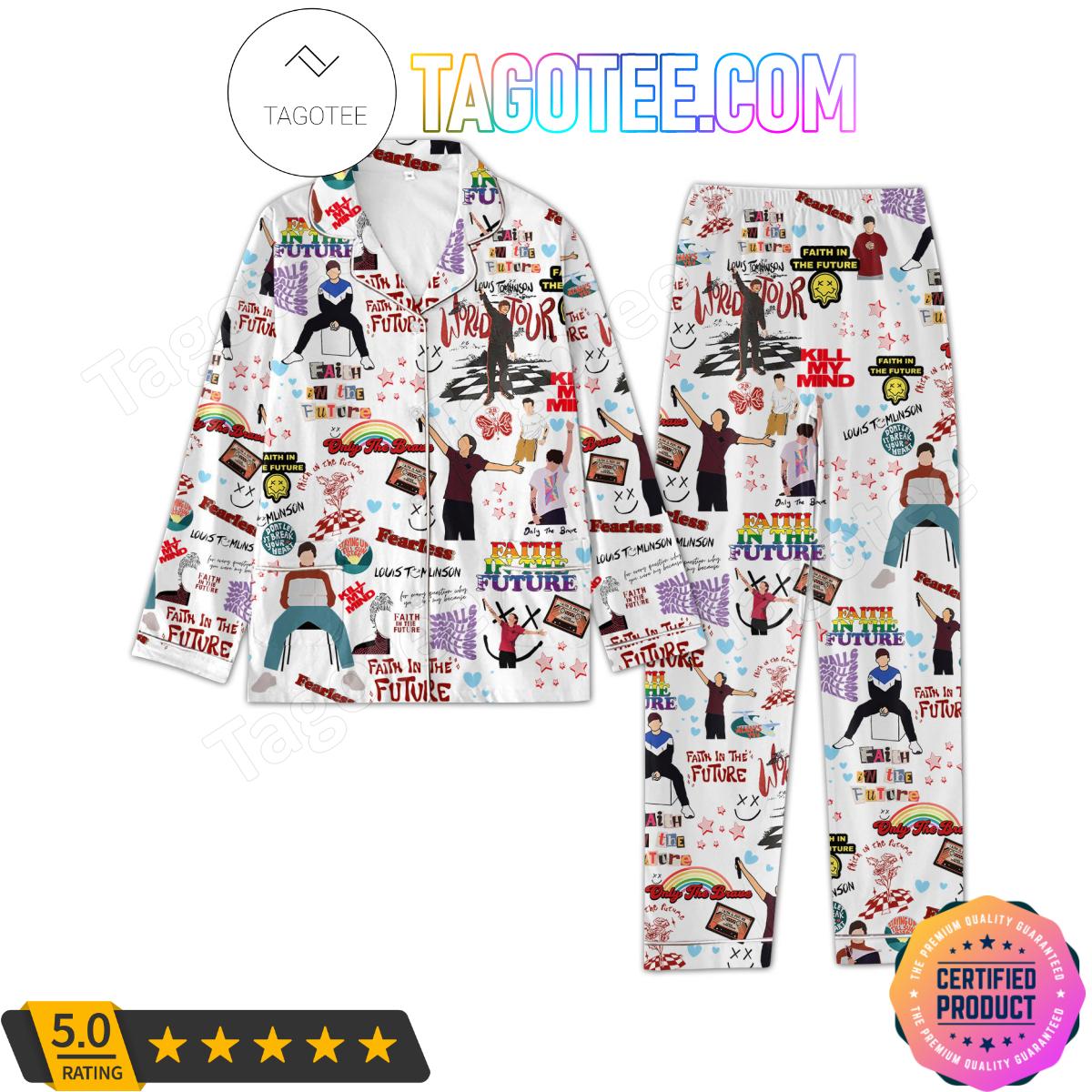 Louis Tomlinson Faith In The Future World Tour Women’s Pajamas Set