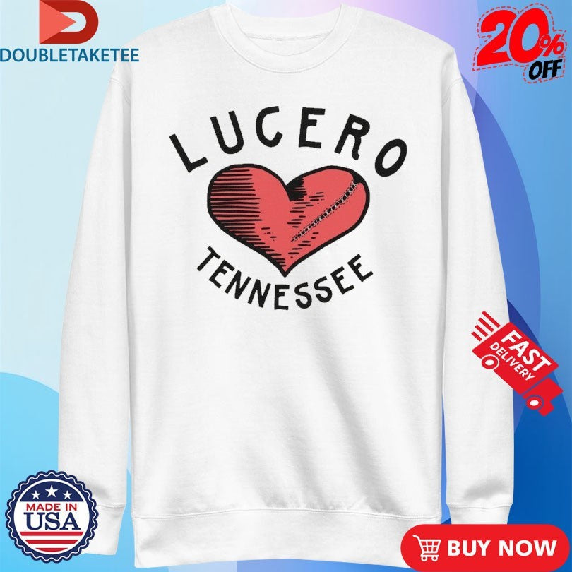 Lucero Tennessee Broken Heart Unisex , , , Long Sleeve Tee