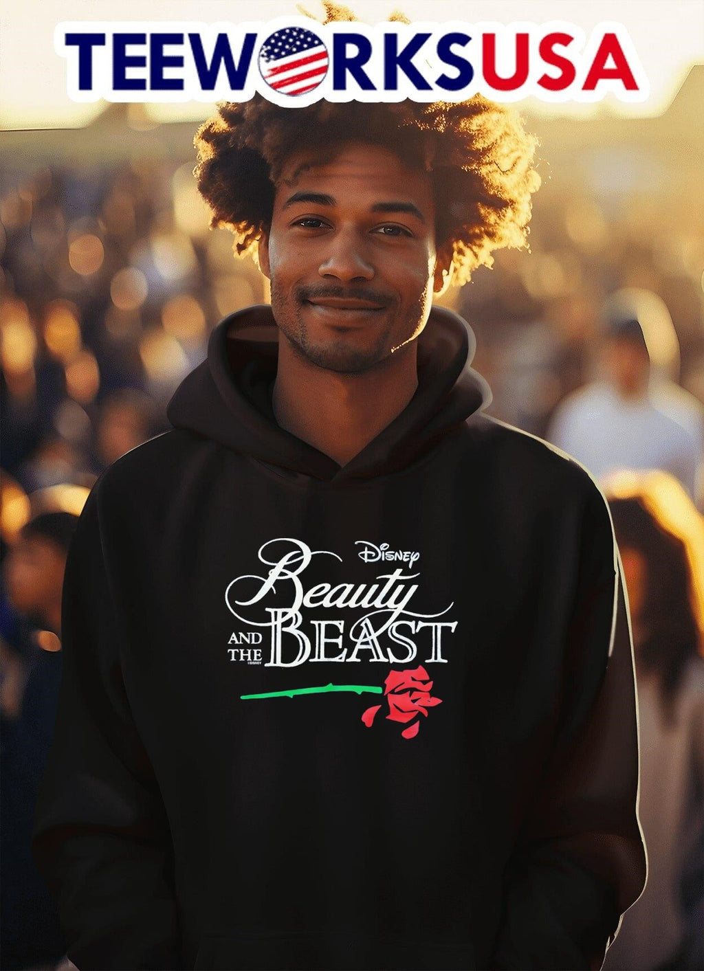 Beauty And The Beast Logo Shirt