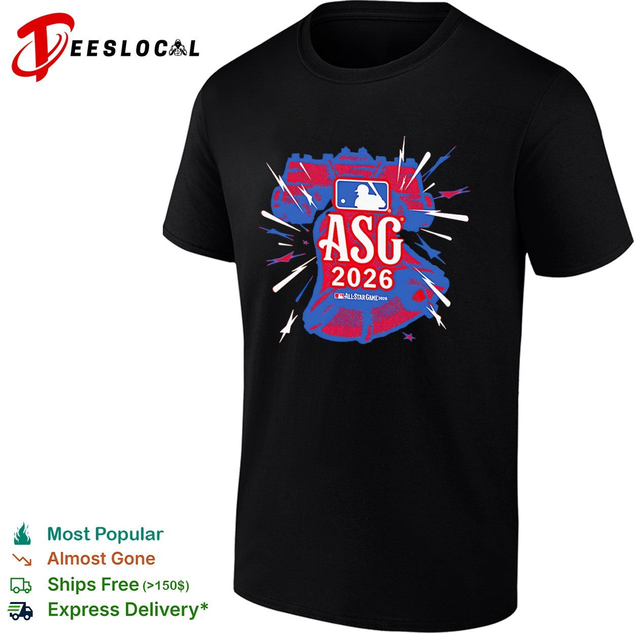 MLB All-Star Game 2026 ASG Logo Philadelphia Phillies Baseball shirt