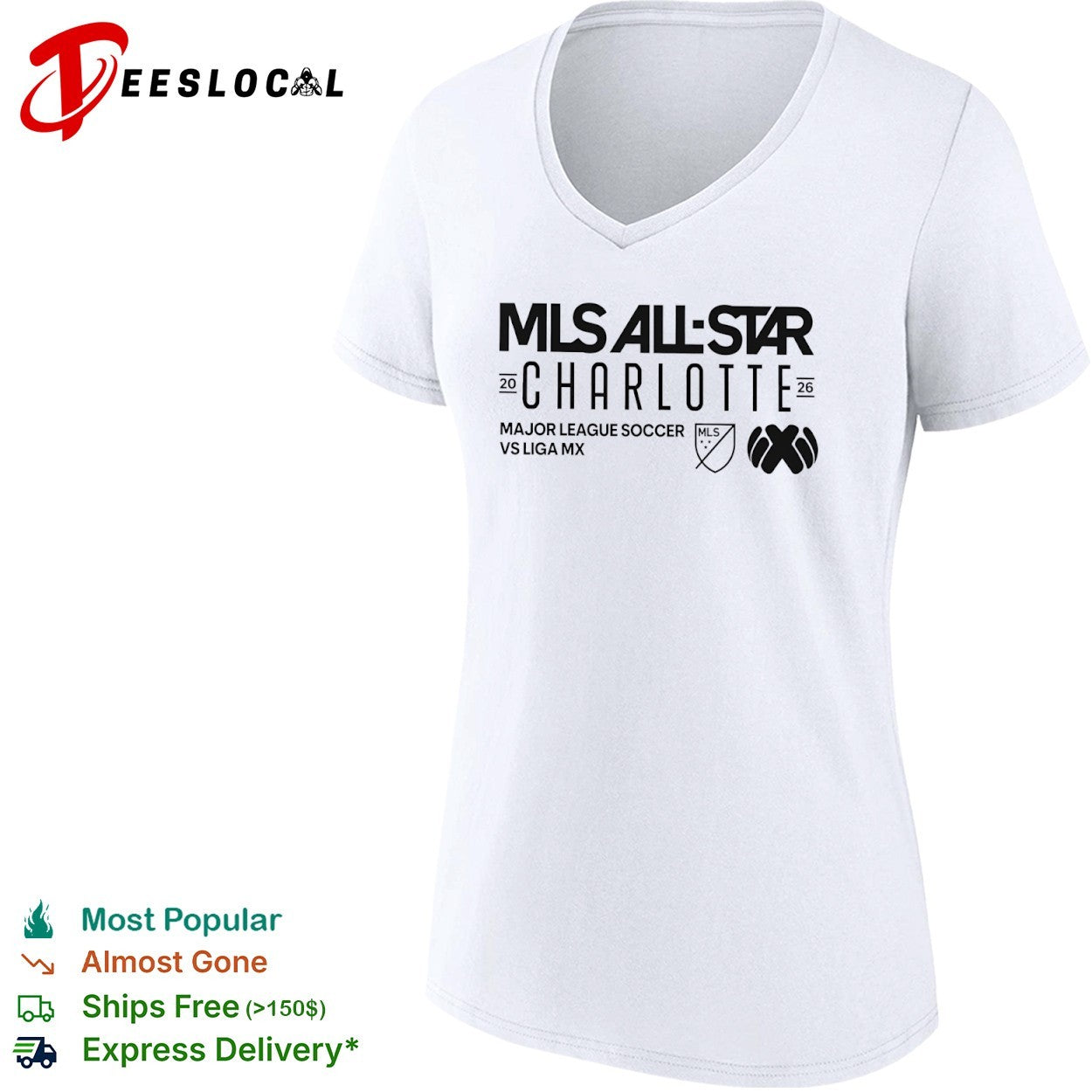 MLS All-Star Charlotte 2026 Major League Soccer vs Liga MX shirt