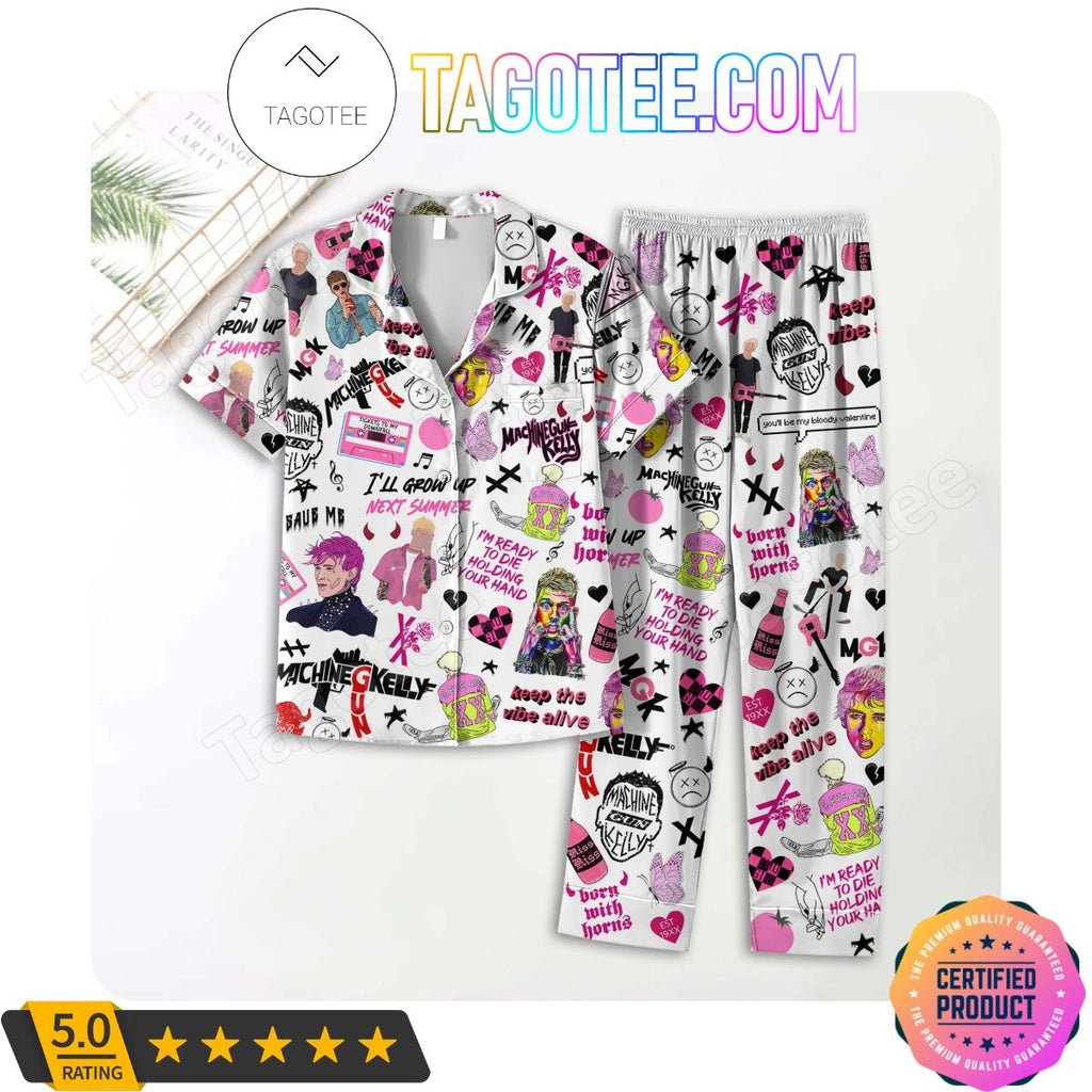 Machine Gun Kelly I’ll Grow Up Next Summer Women’s Pajamas Set