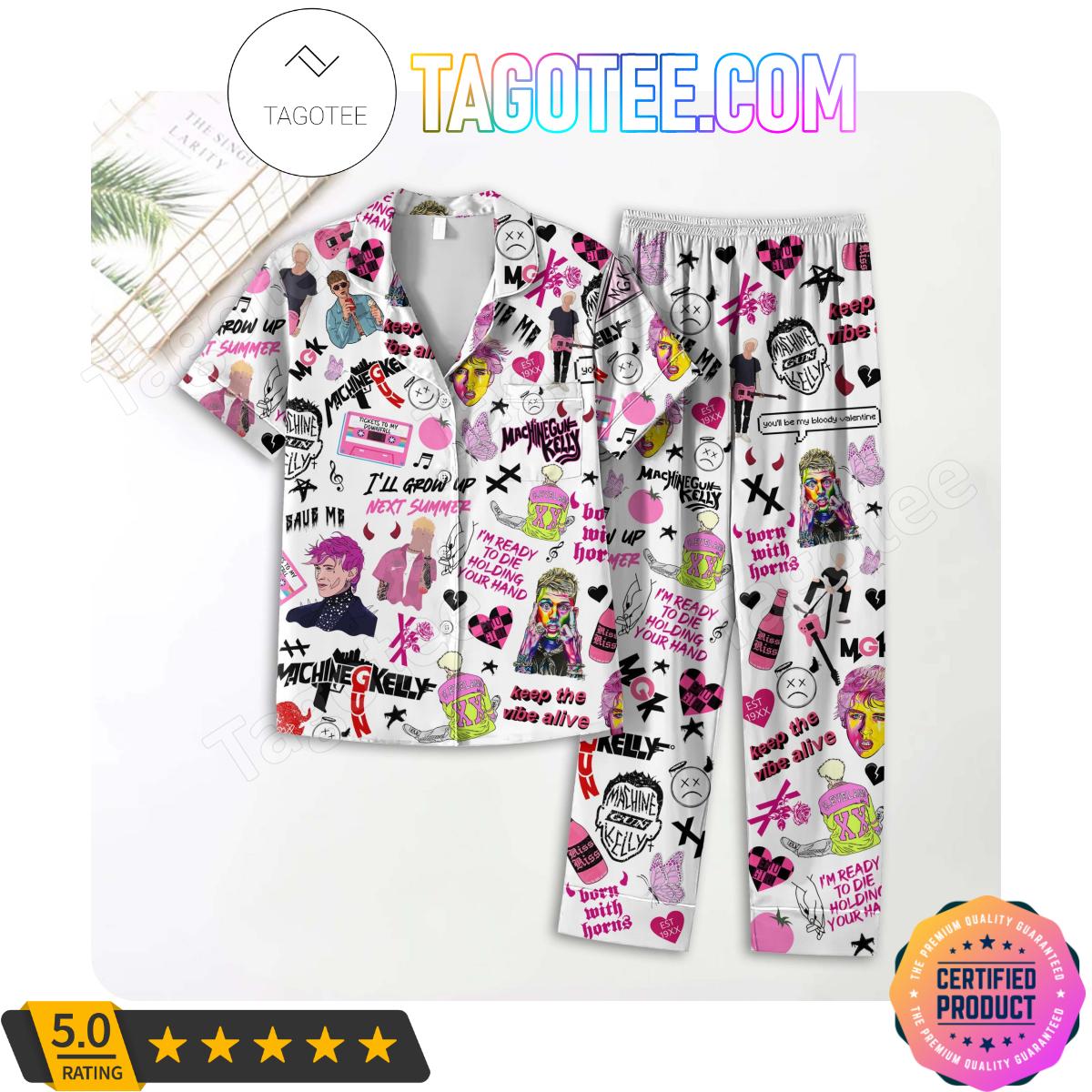 Machine Gun Kelly I’ll Grow Up Next Summer Women’s Pajamas Set