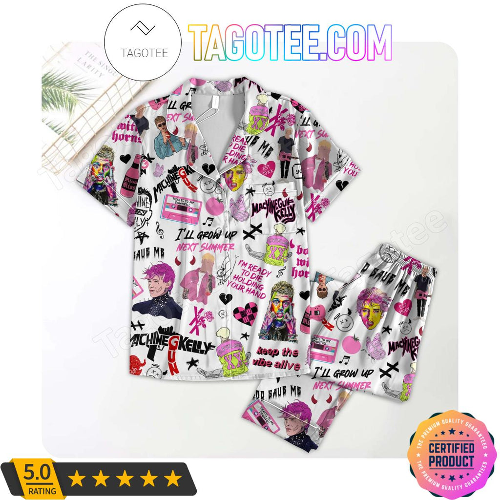 Machine Gun Kelly I’ll Grow Up Next Summer Women’s Pajamas Set