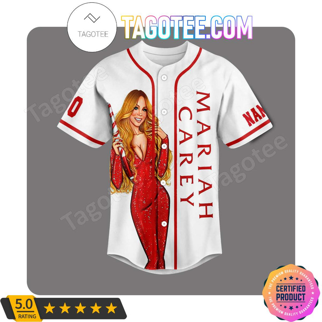 Mariah Carey Merry Christmas To All Jerseys