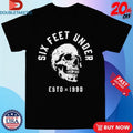 Mark Calaway The Undertaker Six Feet Under Est 1990 Skull Unisex , , , Long Sleeve Tee