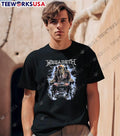 Megadeth Vic Rattlehead Sitting in Electric Chair Metal Music T-Shirt