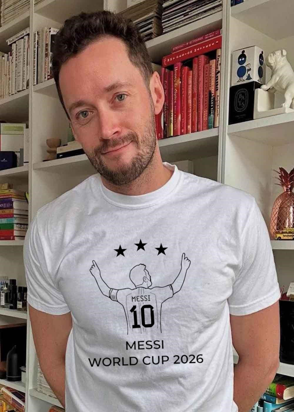 Messi World Cup 2026 Celebration Argentina Soccer shirt
