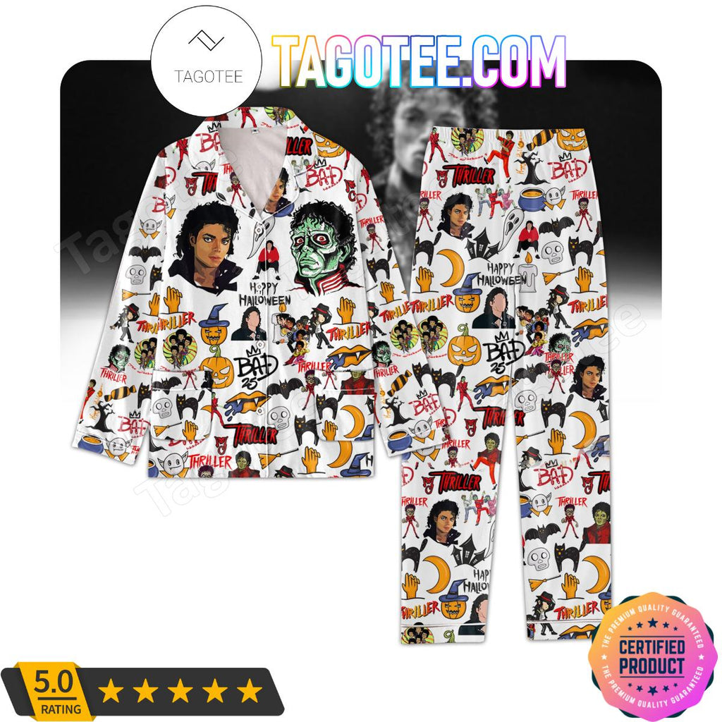 Michael Jackson Happy Halloween Women’s Pajamas Set