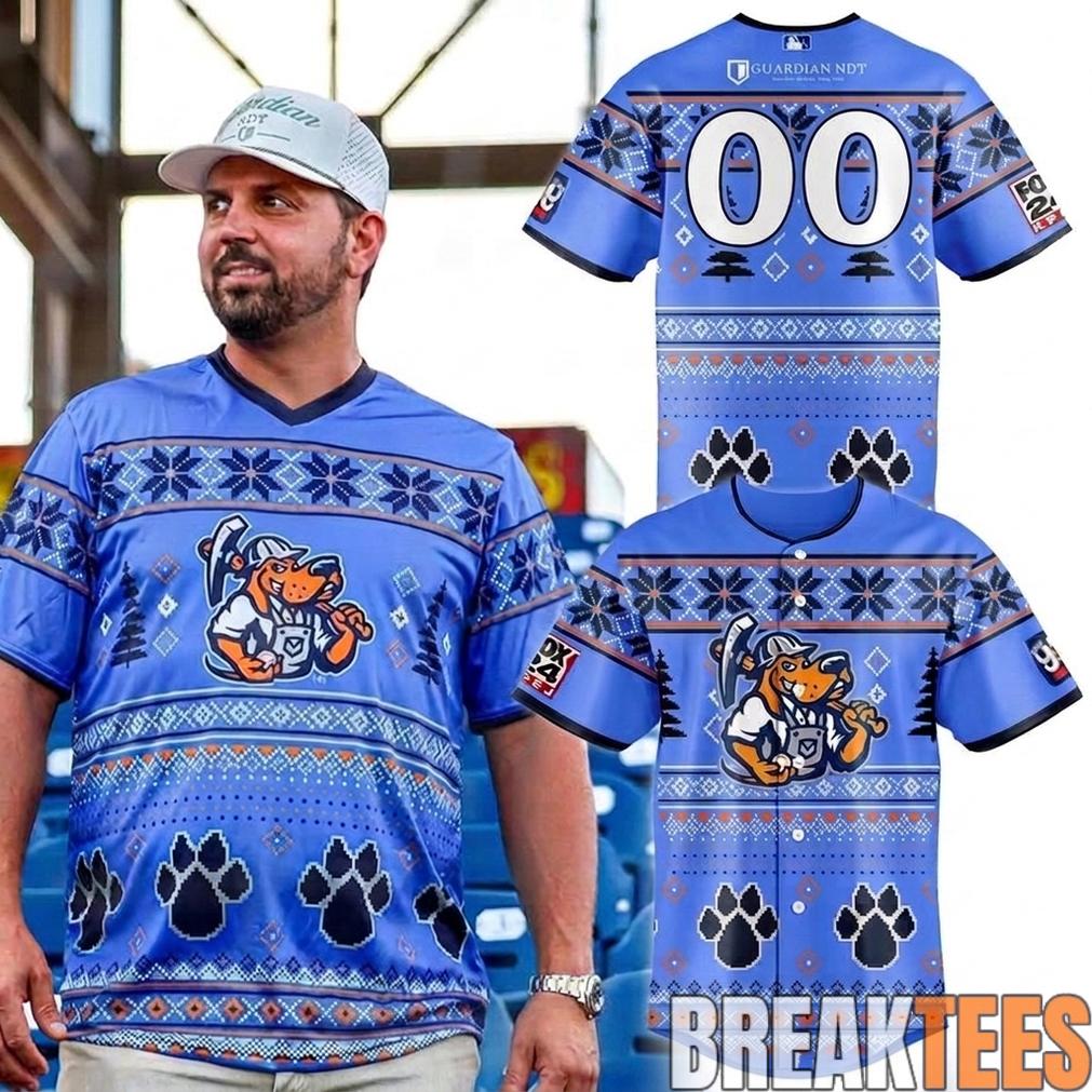 Midland RockHounds Christmas In July 2026 Custom Baseball Jersey