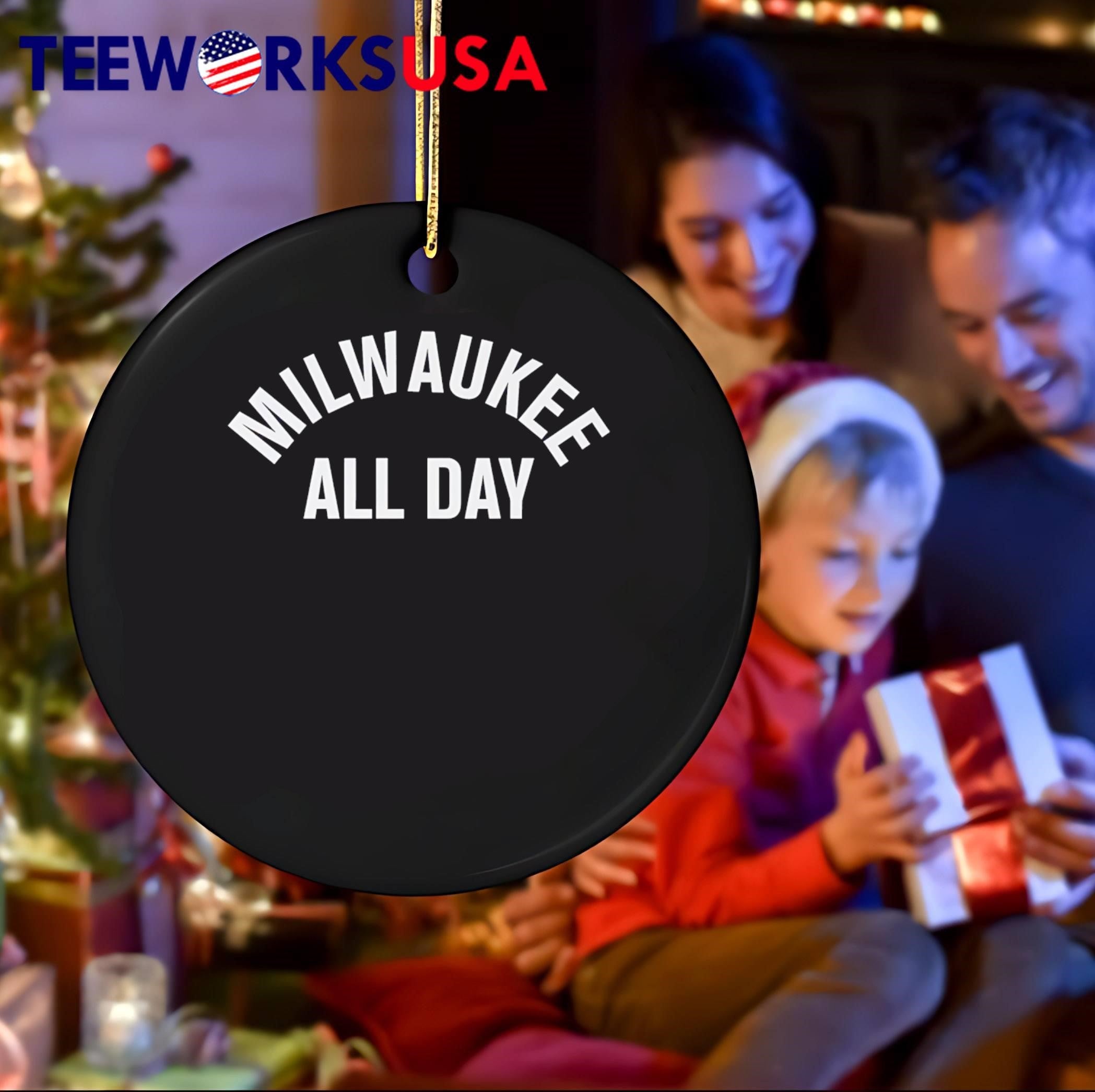Milwaukee All Day Apparel Men’s Graphic Milwaukee All Day shirt