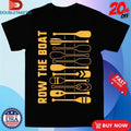 Minnesota Golden Gophers Row The Boat Wall Of Oars Unisex , , , Long Sleeve Tee
