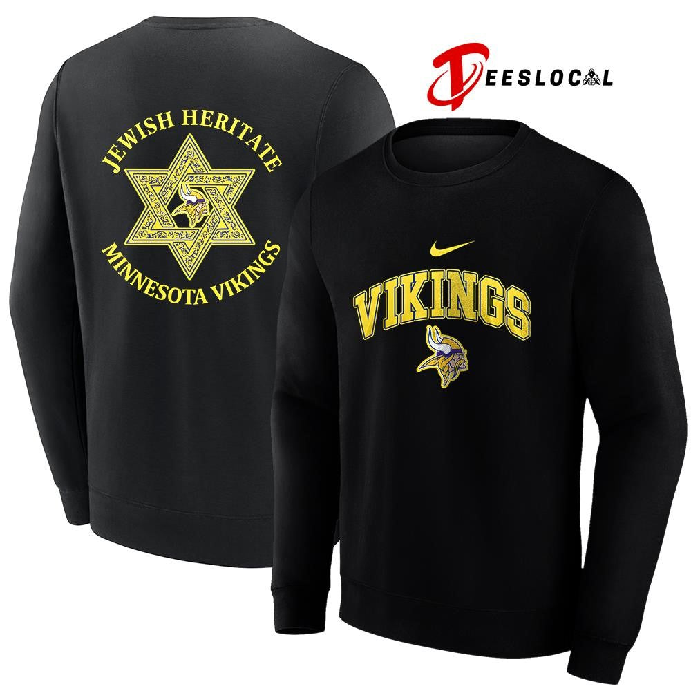 Minnesota Vikings Jewish heritage logo shirt