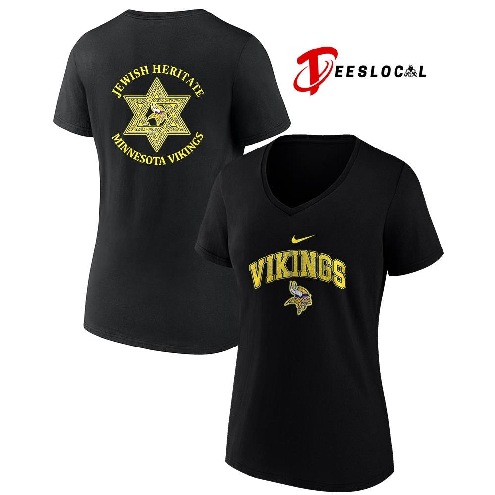 Minnesota Vikings Jewish heritage logo shirt