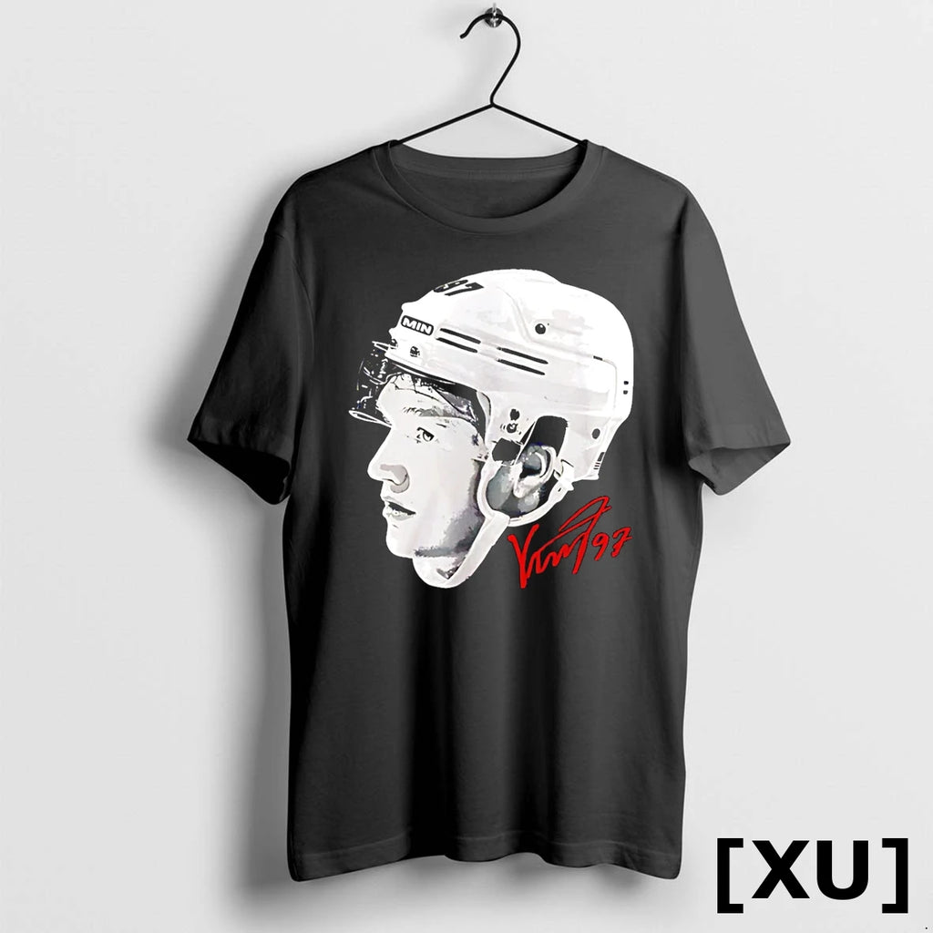 Minnesota Wild Kirill Kaprizov Big Head Signature Vintage Tshirts Sweater