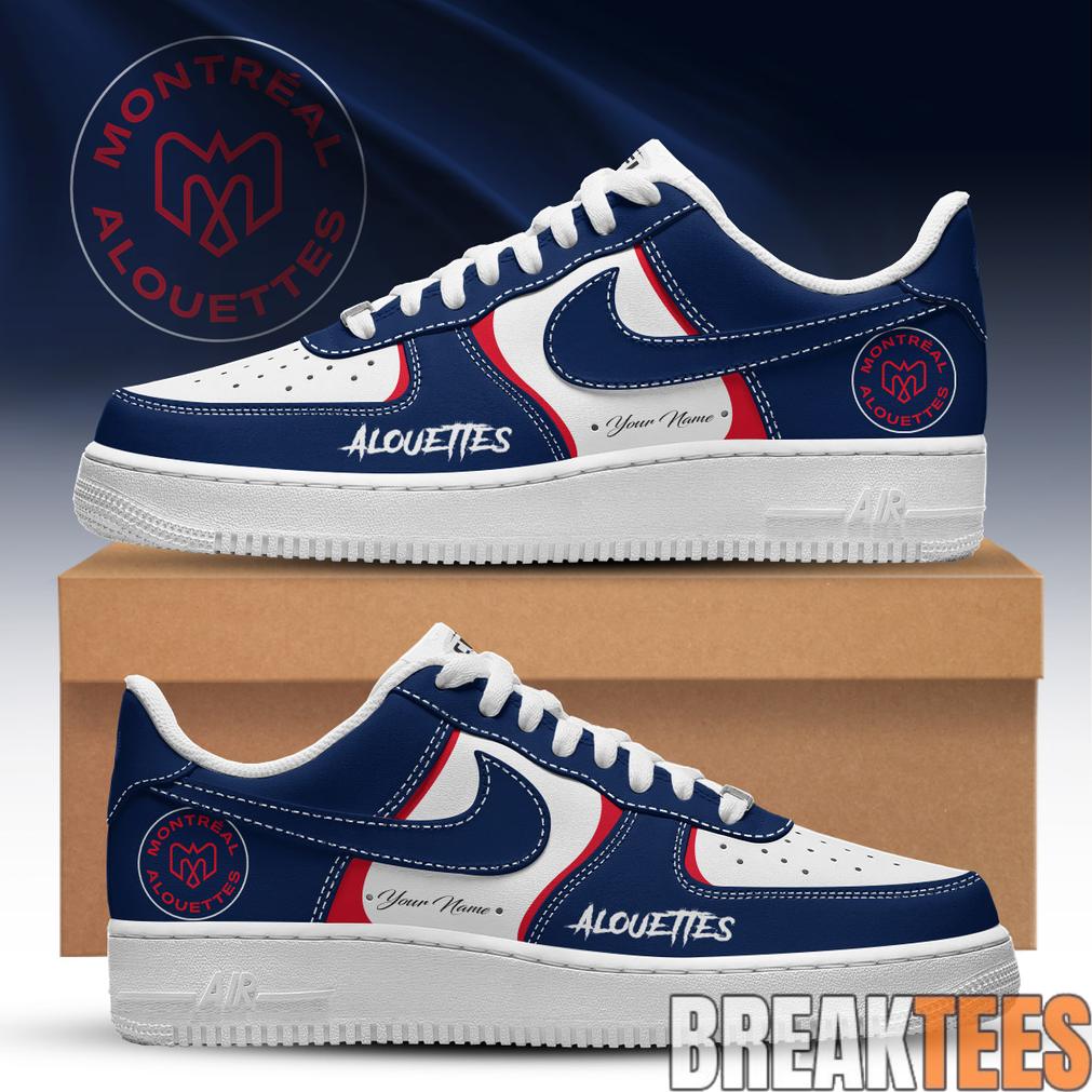 Montreal Alouettes Special Heritage 2026 Air Force 1 Shoes