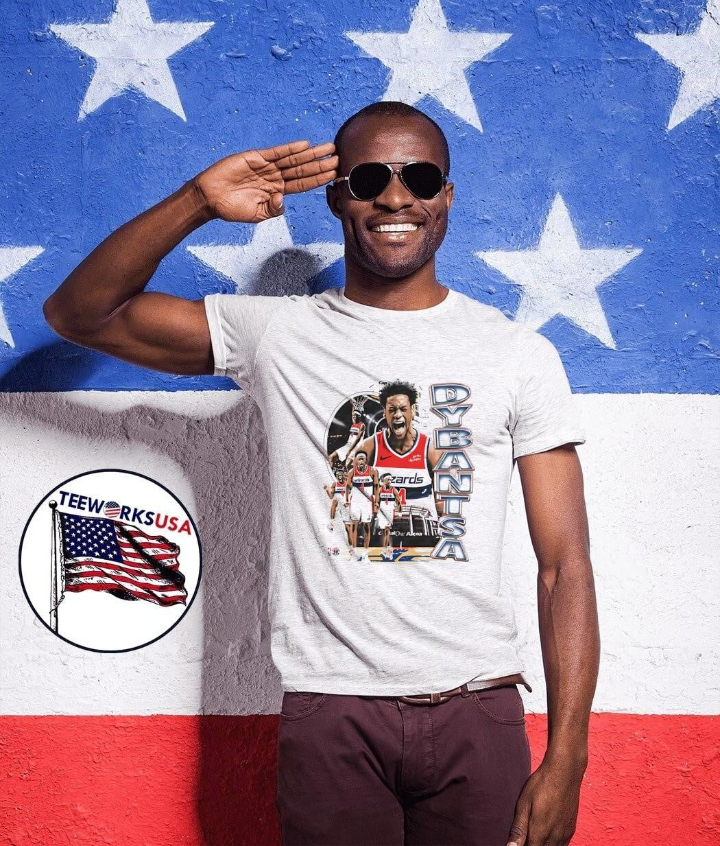 NBA Basketball Fan Gear, Washington Wizards Player Posterized shirt