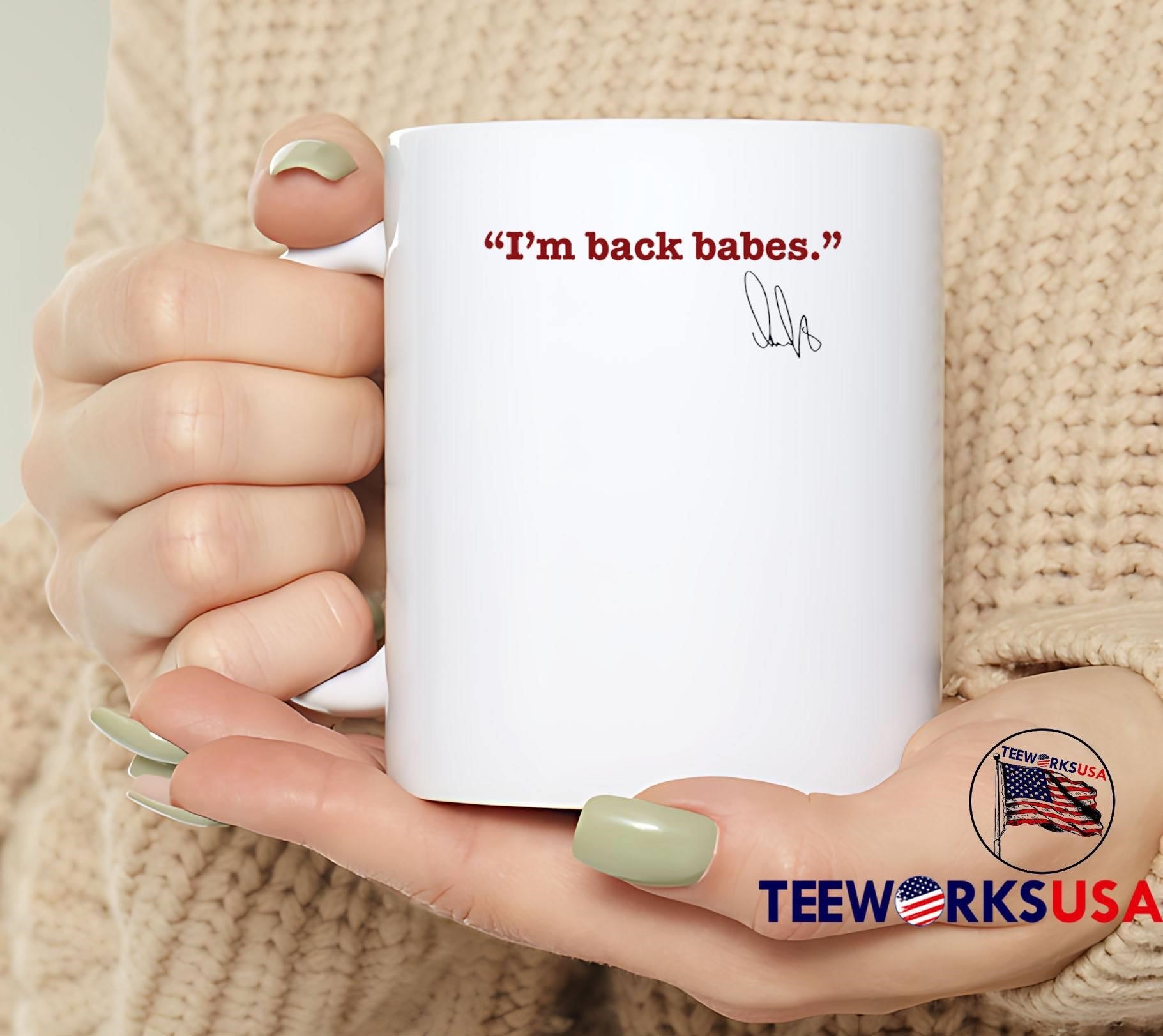NHL Player Signature I’m Back Babes T-Shirt